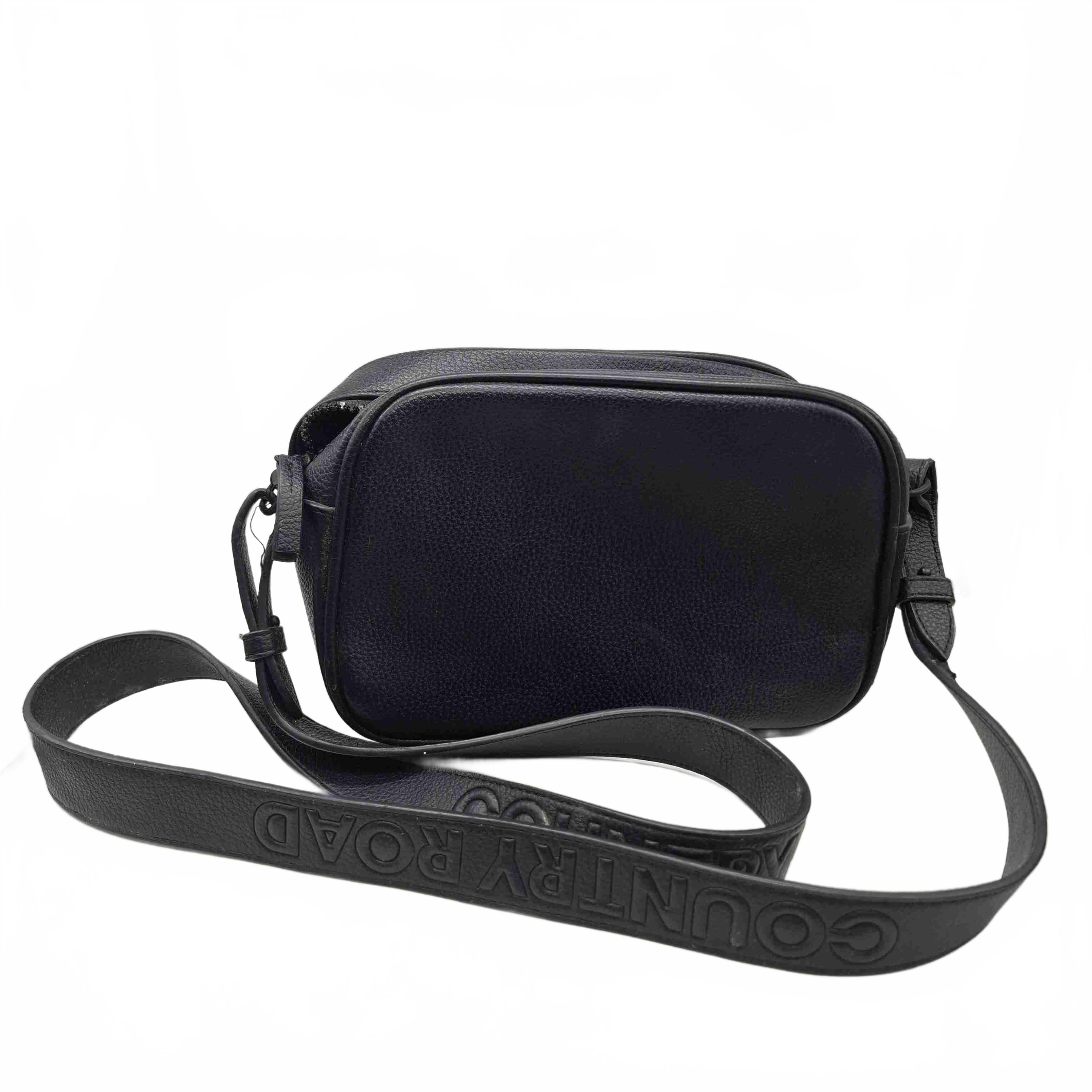 Country Road Black Leather Handbag (WR 1428773)