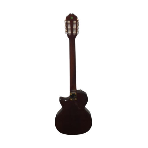 HAZE BELCAT Semi-Hollow Acoustic Guitar with Hard Case (MR)