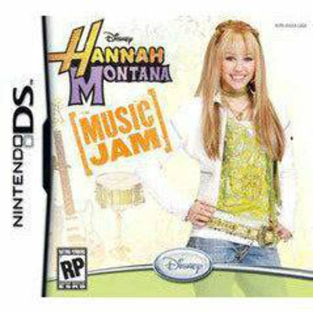 Nintendo DS Hannah Montana Music Jam Cartridge and Case (WL)