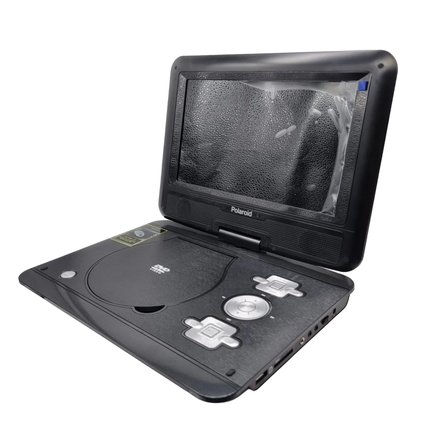 Polaroid Portable DVD Player PL-POD1017 – Black (In Box)   (WR)