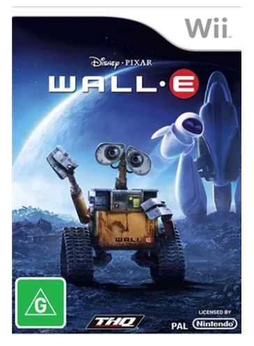 Wall -E Nintendo Wii Game Good Condition With Manual