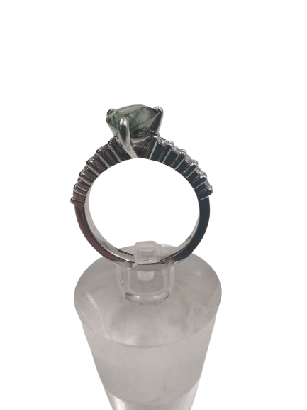 Ladies Platinum 11 Stone Sapphire + Diamond Ring, 3.05CT Australian Sapphire, 0.30ct Diamonds, Size L/52 Valued At $8850 With Valuation Certificate (NA)
