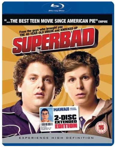 Superbad Blu Ray Good Condition (CP)
