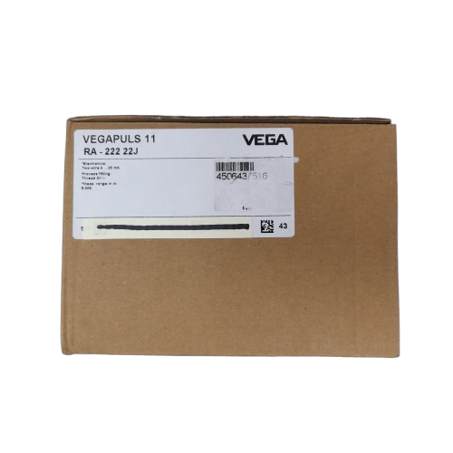Vega VEGAPULS 11 Series Radar Level Sensor, 4-20mA Output, 1.5″ G/BSP Thread, PVDF Body Like New In Box