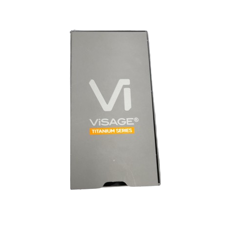 Visage Portable Shaver Titanium Series Black Grey (LN)