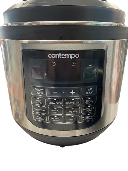 Contempo 8L Multi Cooker MYCS8001WP Silver (NG) (PICK UP ONLY)