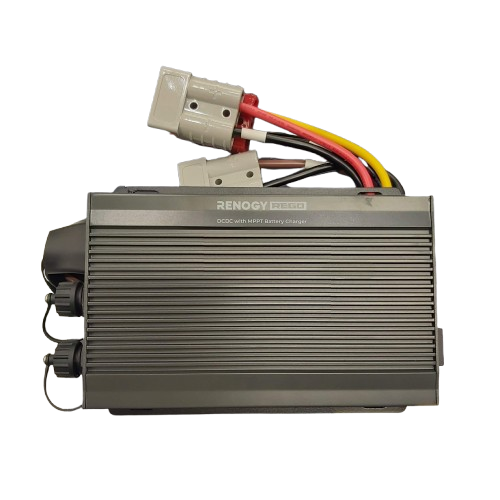 Renogy IP67 50A DC-DC Dual Input Battery Charger With MPPT RBC2125DS-21W-B, With Box, Manual, Anderson Connectors, Temp Probe, Excellent Condition