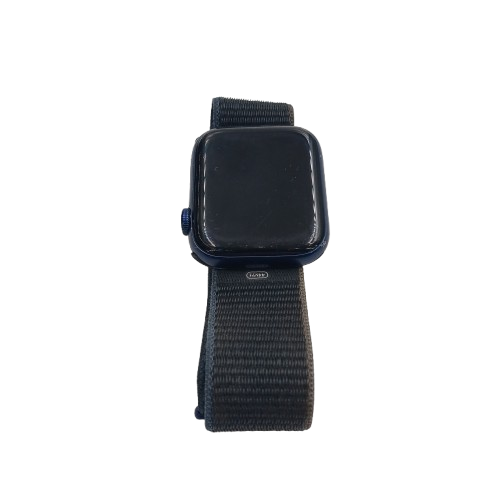 Apple Watch Series 6 44mm Blue Aluminum Case with Velcro Band (NA)