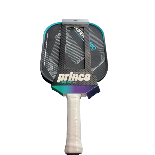 Prince Super Sonic 16mm Pickleball Paddle Black Blue White (LE)