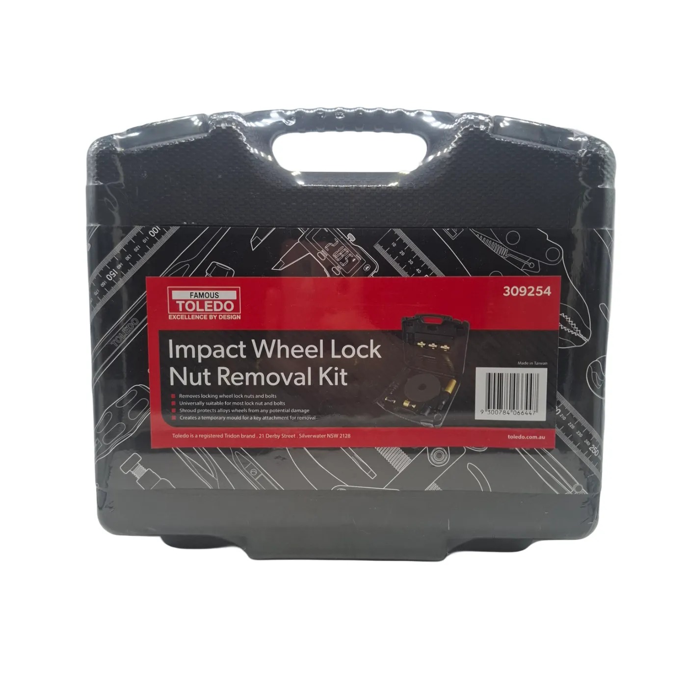 Toledo Impact Wheel Lock Nut Removal Kit 309254 *Brand New Sealed* (WR 1423741)