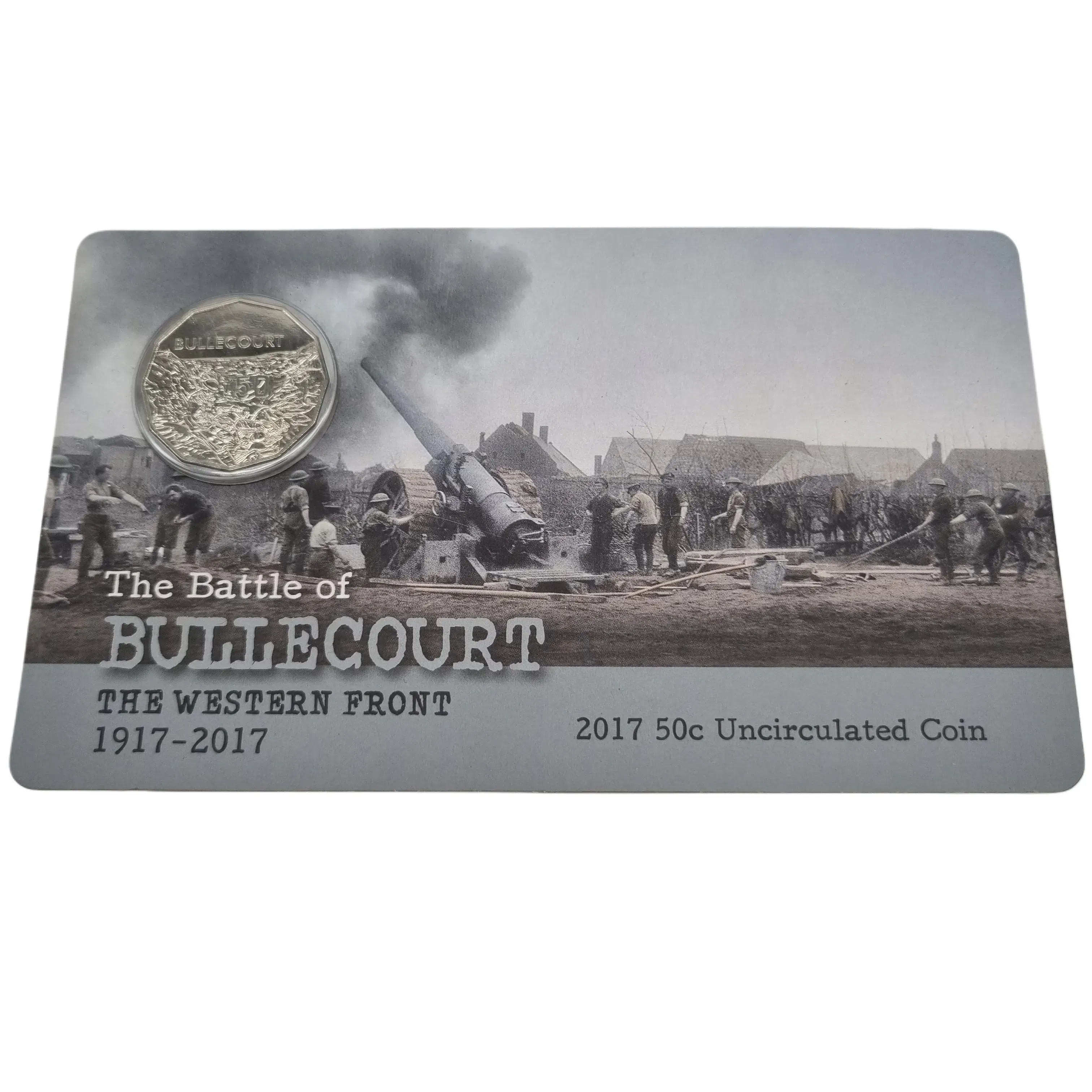 Royal Australian Mint – 2017 50c Uncirculated Coin: The Battle of Bullecourt, The Western Front 1917-2017