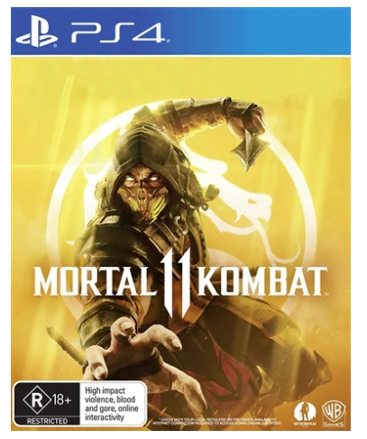 Mortal Kombat 2 Playstation 4 Game – Good No Manual