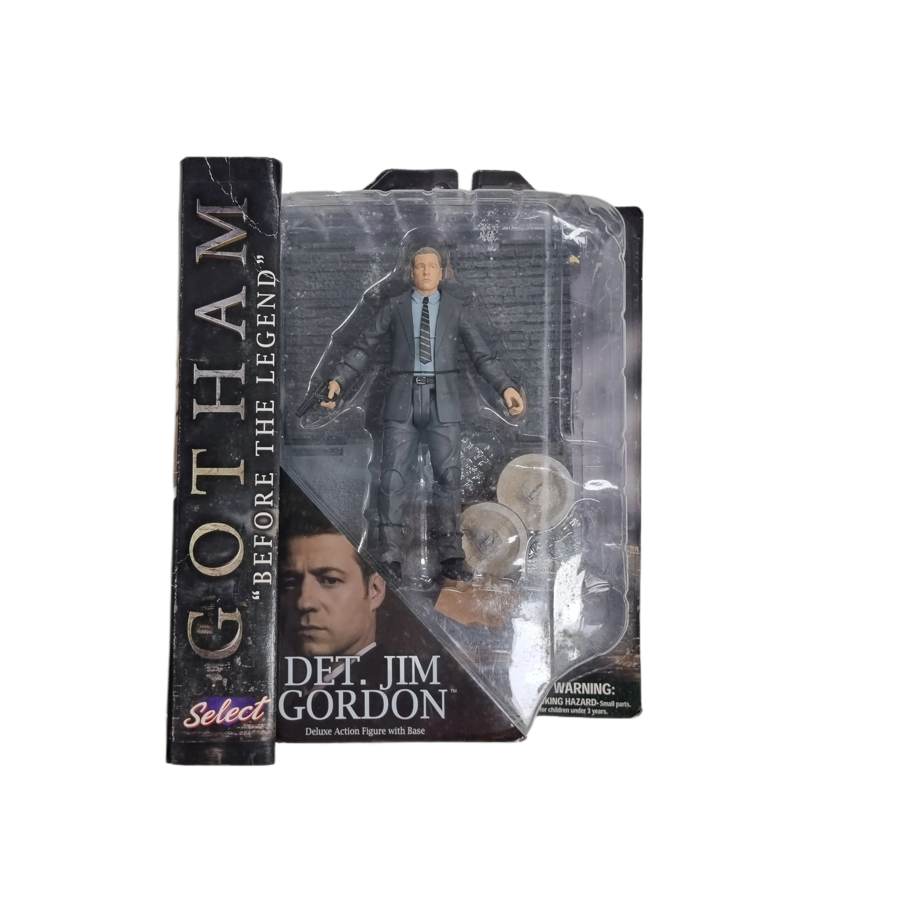 Diamond Select Toys Gotham: Jim Gordon 7″ Deluxe Action Figure With Base