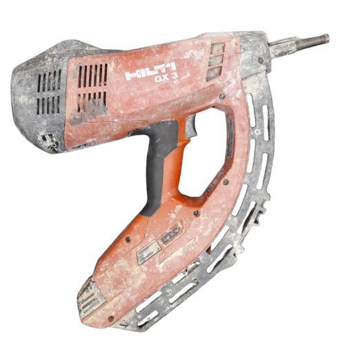 Hilti GX 3 Gas Actuated Nail Gun Fastening Tool With Hard Case (Used Condition) (MR)