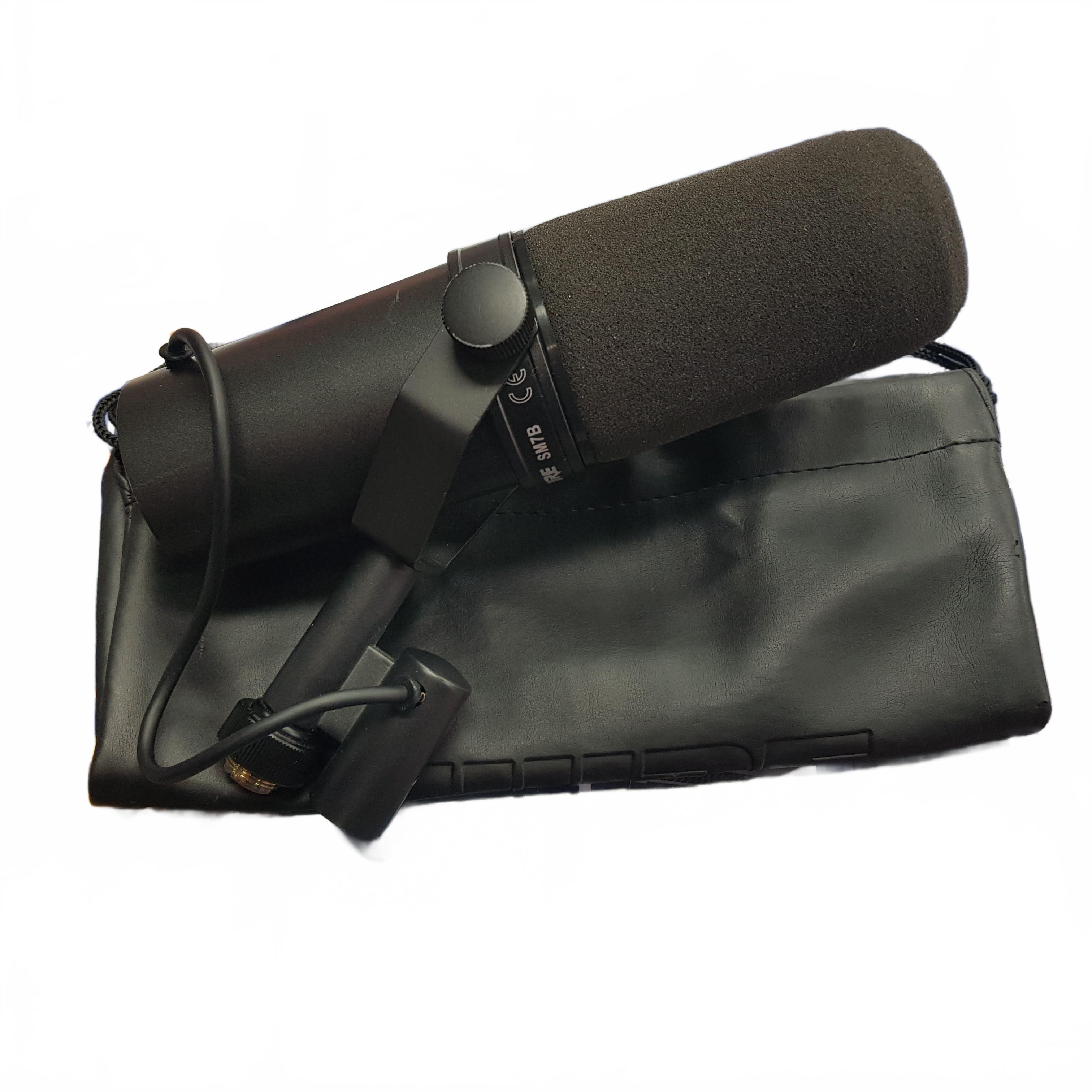 Shure SM7B Dynamic Vocal Microphone Black (1430771) (MR)