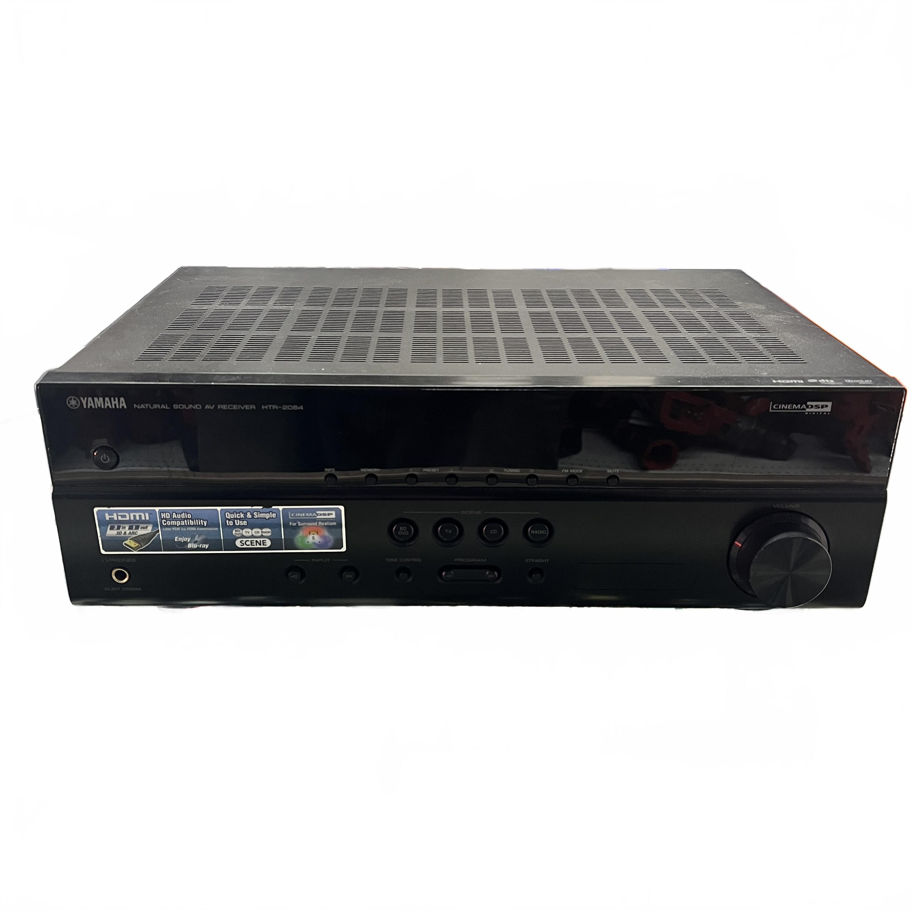 Yamaha HTR-2064 5.1-Channel AV Receiver Black (MK)