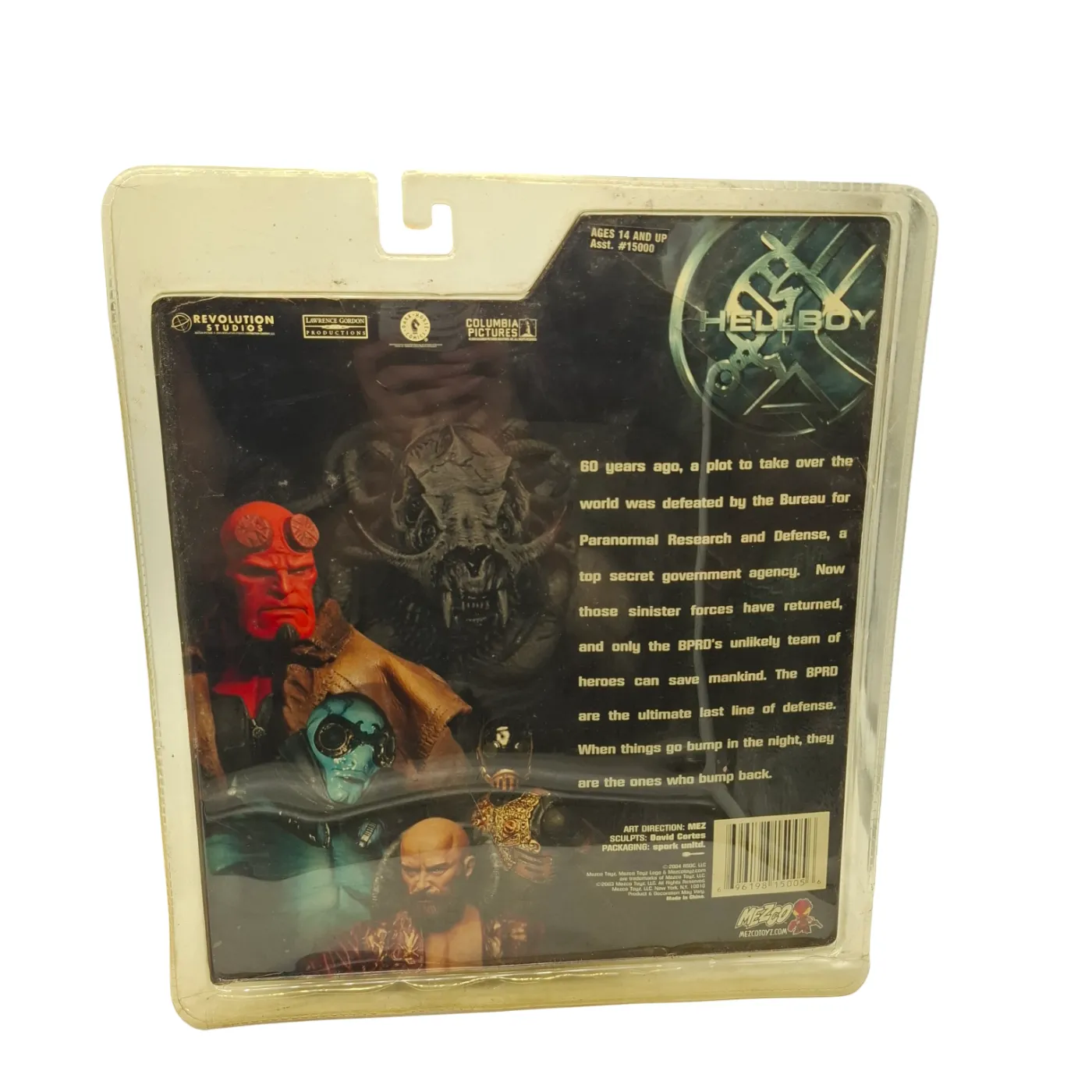 Mezco Hellboy Rasputin Figurine In Packaging (WR)
