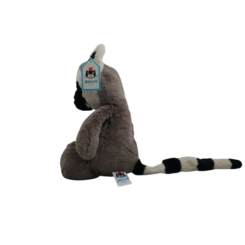 Jellycat Medium Bashful Lemur Grey (1433400)
