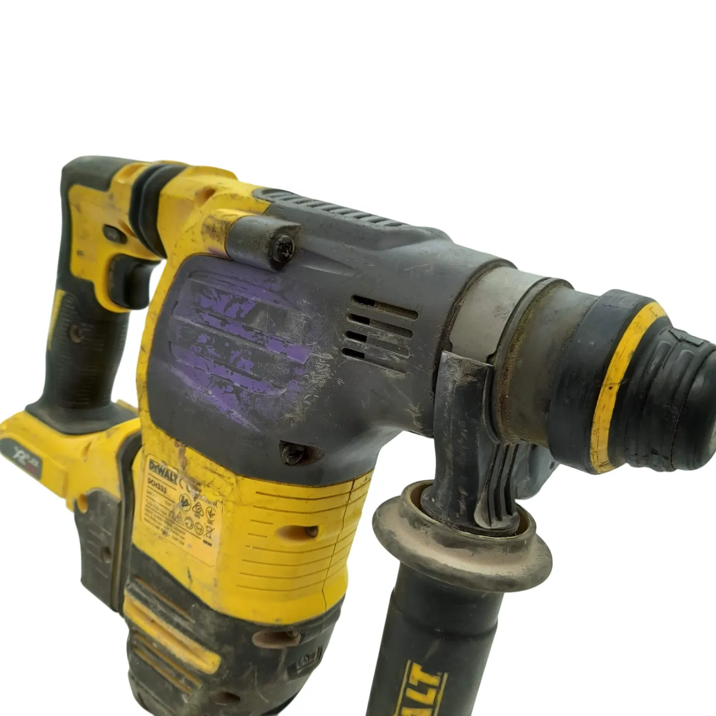 DeWALT DCH333 54v Brushless Cordless Li-Ion XR FLEXVOLT SDS+ Rotary Hammer Drill Skin *Purple Paint On Back* (WR 1352230)