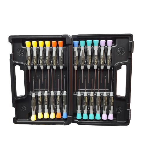 Bahco Hexagon; Phillips; Pozidriv; Slotted; Torx Precision Screwdriver Set, 24-Piece (Like New) (LN)