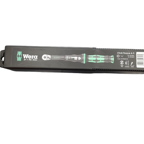 Wera Click-Torque A5 Torque Wrench 2.5-25Nm 1/4″ Drive (LN)