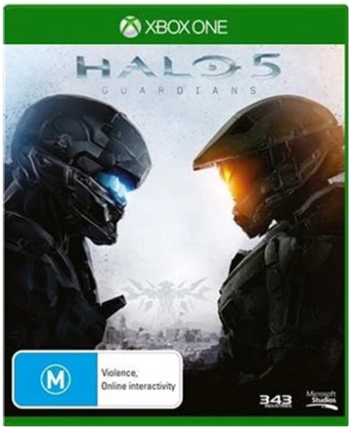 Halo 5 Guardians Xbox One Game Good Condition No Manual