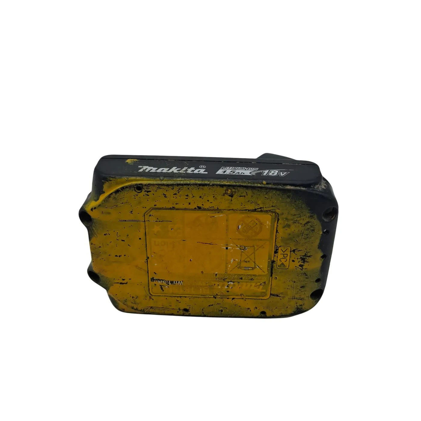 Makita 1.5Ah Tool Battery BL1815N *Yellow Paint on Bottom* (WR)