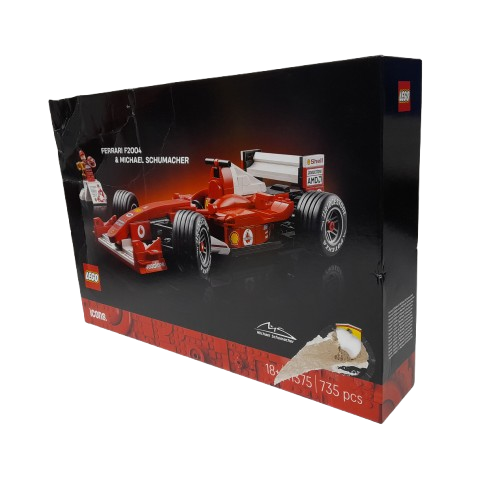 LEGO 11375 Icons Ferrari F2004 and Michael Schumacher *Box Damaged* (LN)