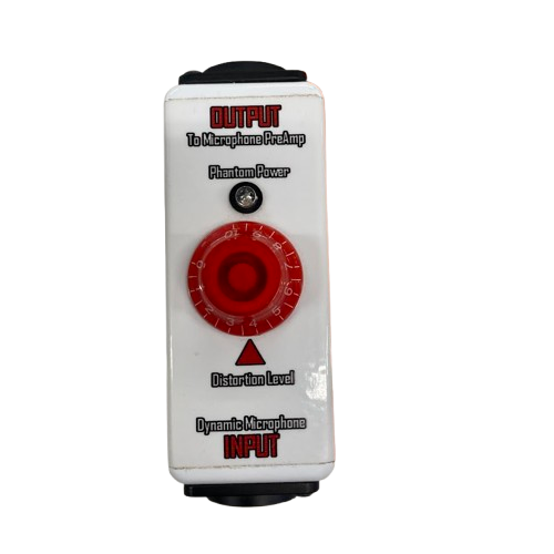 The DirtBox Microphones S/N:043 White RedWhite (NG)