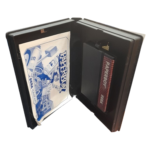 Sega Master System Paperboy Game in Case with Manual (LN)