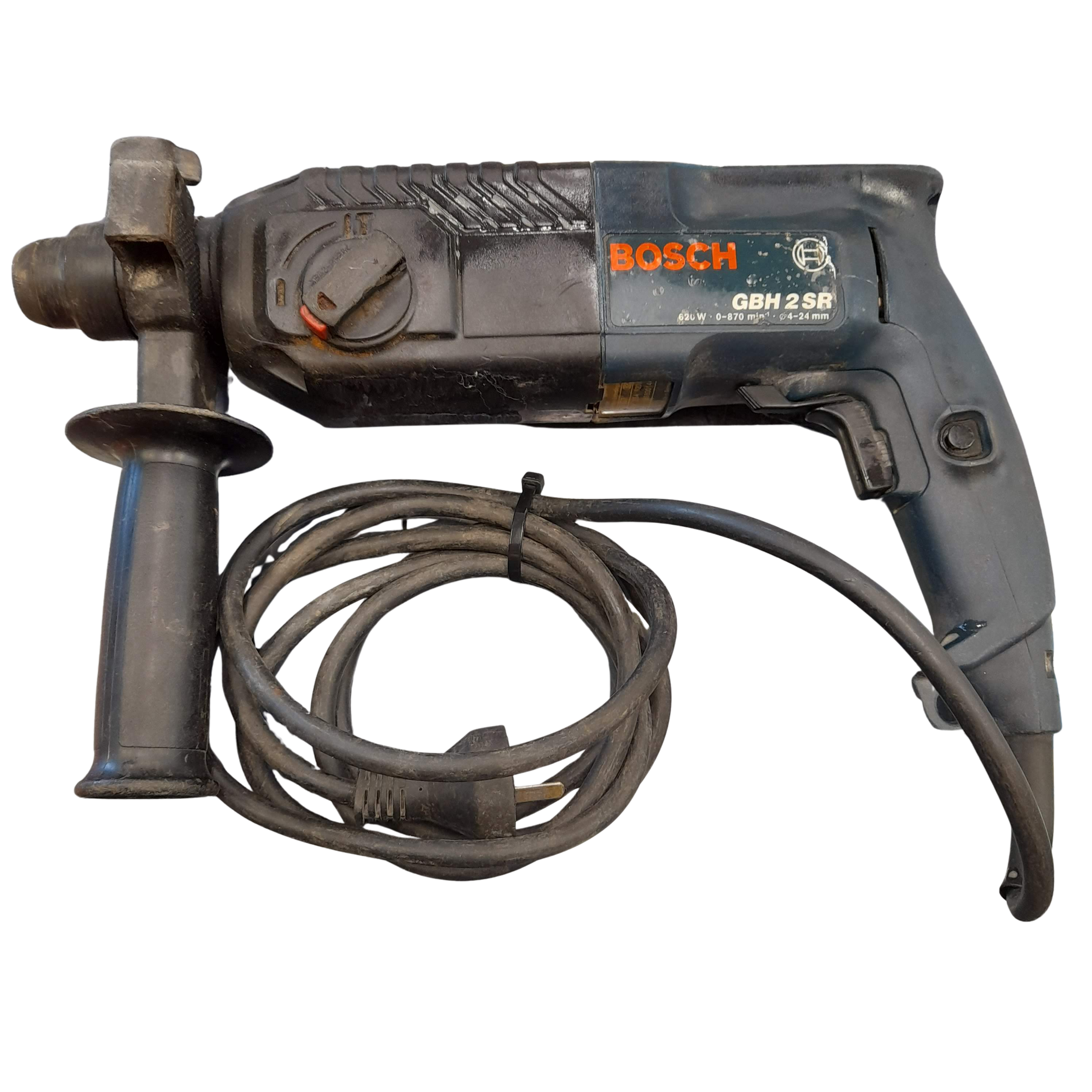 BOSCH GBH 2 SR Rotary Hammer, Corded 240V, Wear + Tear, With Hard Case (GE 1400831)