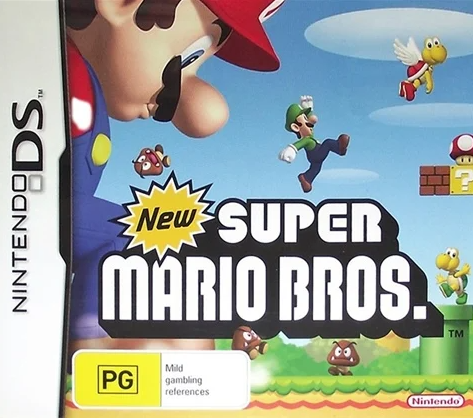 New Super Mario Bros. Nintendo DS Fair Condition Cartridge Only (LN)