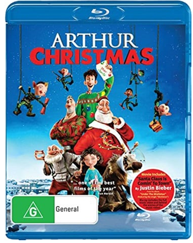 Arthur Christmas Blu Ray Good Condition (CP)