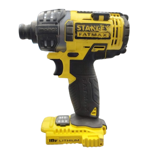Stanley FatMax FMC645-XE 18v Impact Driver, Yellow, Good Condition Some Scuffing, **SKIN ONLY**