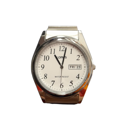 Lorus VX43-X015 Stainless Steel Watch with Stretch Band No Accessories (MR)