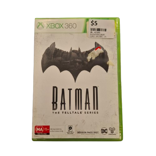 Batman The Telltale Series Xbox 360 Game