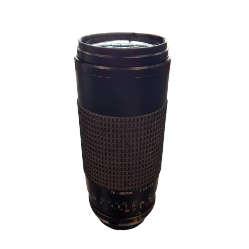 Focal Lens Black 75-300MM