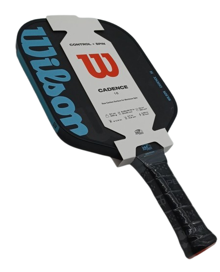 Wilson Cadence Pickleball Paddle, Blue/Black, 16mm Size