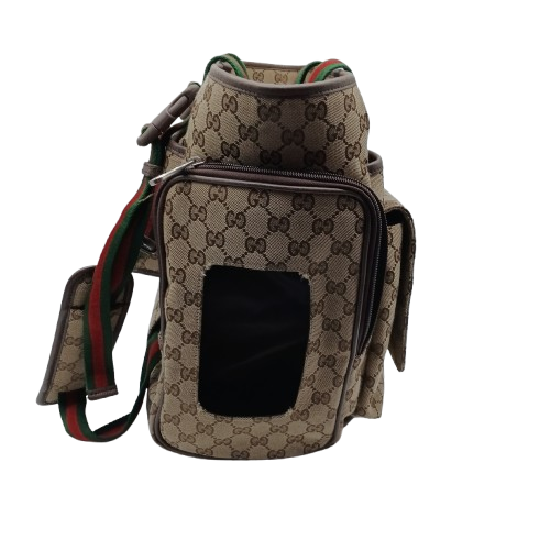 Gucci Changing Bag in GG Canvas + Dust Bag + Card + Entrupy – Second Hand Item Signs of Wear (WR 1390501)