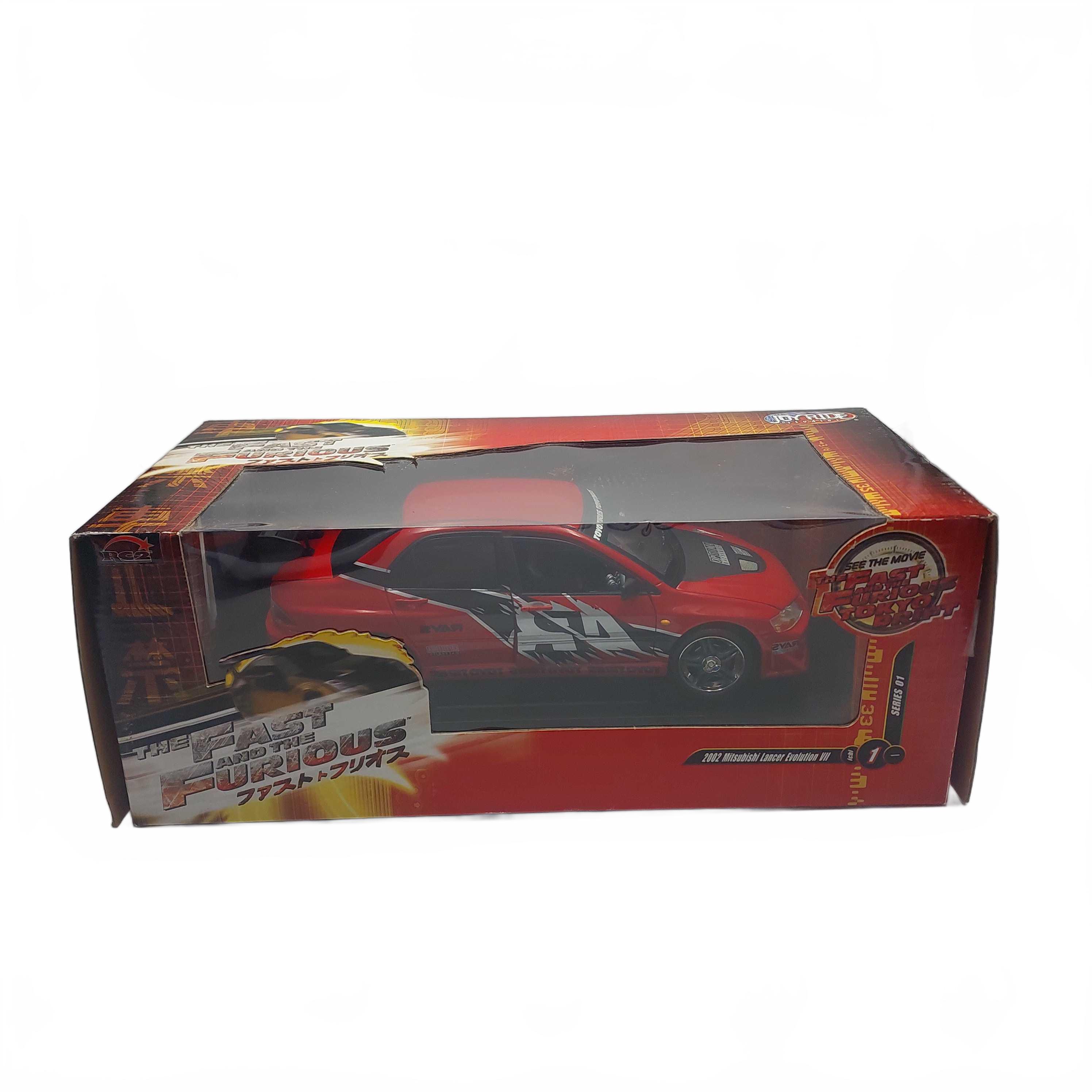 Joyride Model Car 2002 Lancer Red Mitsubishi Lancer Evolution VII The Fast And The Furious Tokyo Drift (GB1424627)