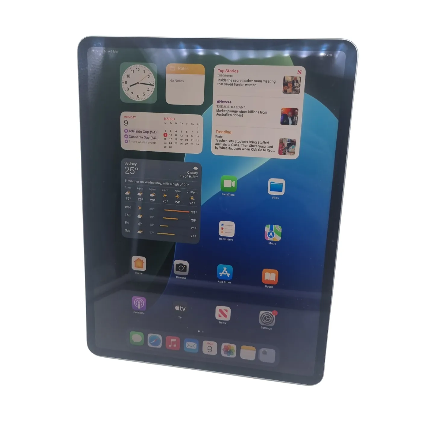 Apple iPad Air 13-inch 256GB Blue *No Charger – 100% Battery Health* (A3268) [WR 1393502]