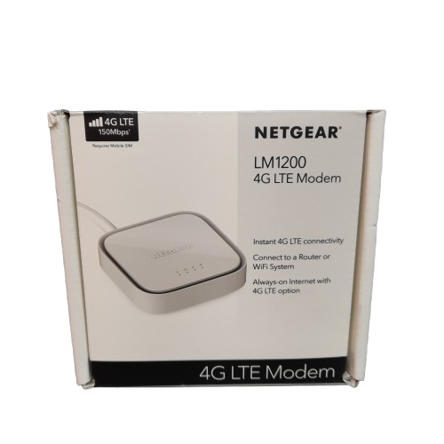 Netgear LM1200 4G LTE Modem (Like New In The Box) (MR)