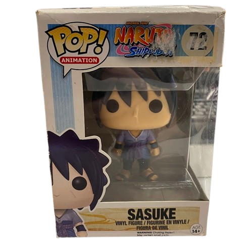 Sasuke – Naruto Shippuden Pop Vinyl – 072 *Cosmetic Wear and Tear* (NG 1376767)