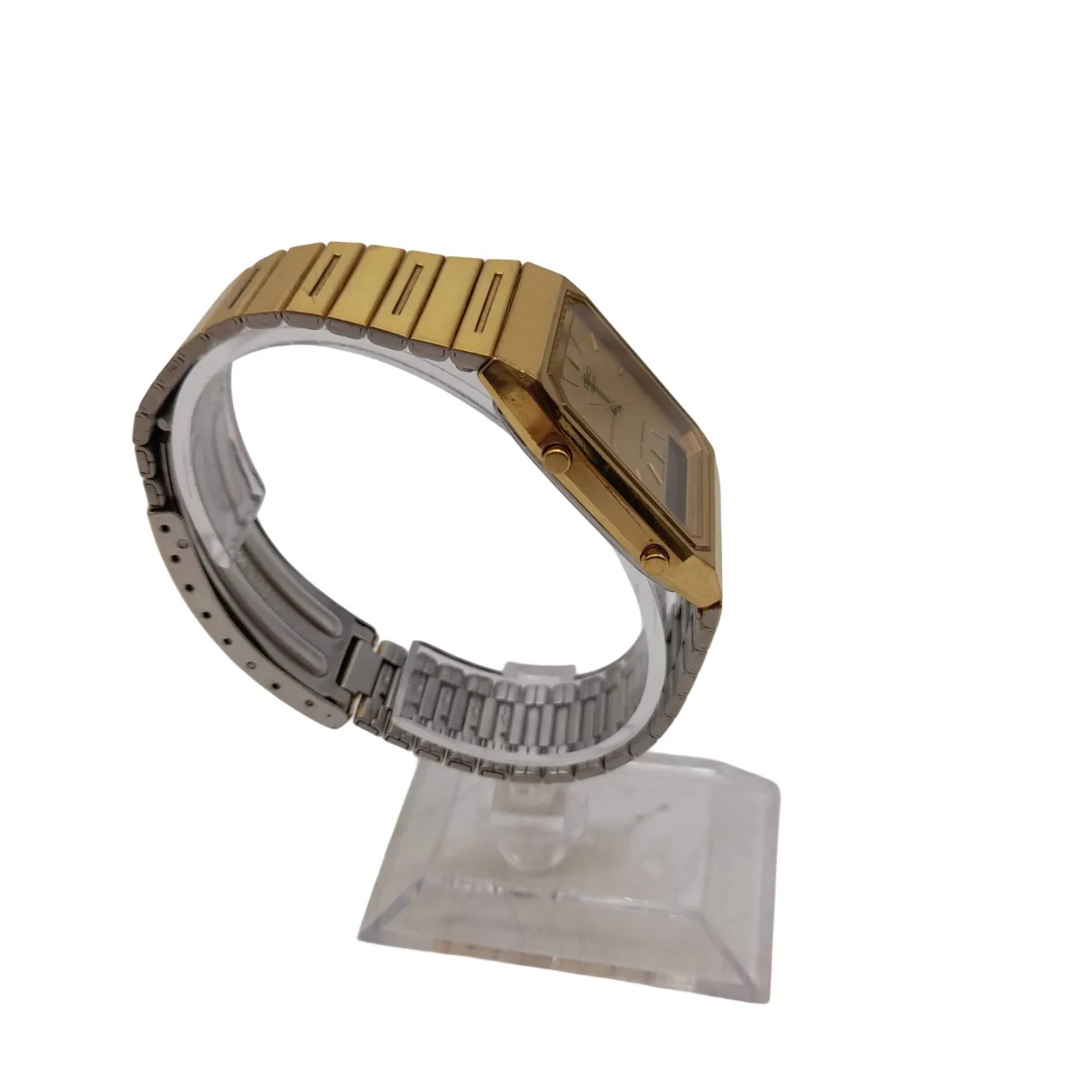 Seiko H449-5320 Gold Stainless Steel Analogue Digital Watch (WL1417377)