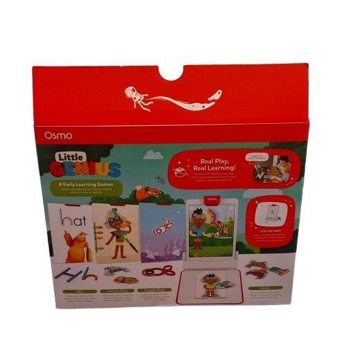 Osmo – Little Genius Starter Kit for iPad – 4 Educational Learning Games ( GE )