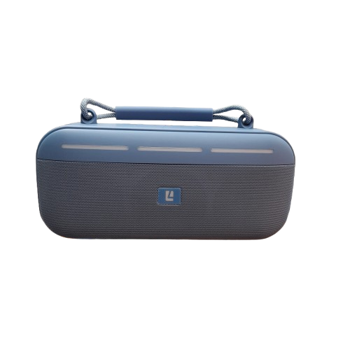 Laser Blue Bluetooth Speaker With Handle  (LN)