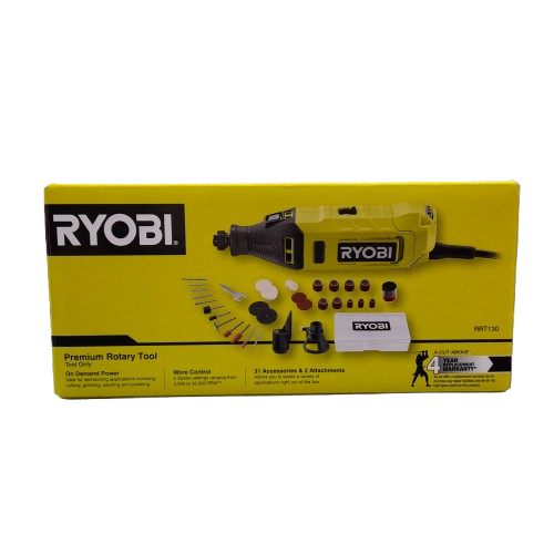 Ryobi Rotary Tool Kit RRT130 Green In The Box (LN)