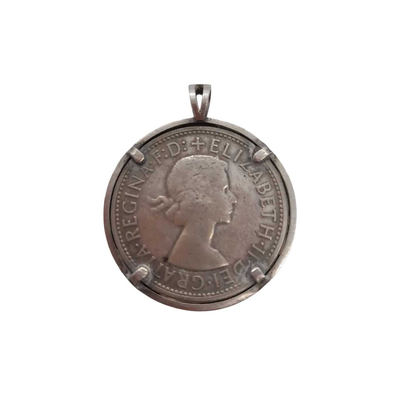 1957 Australian Florin Coin Pendant (WL 1376211)