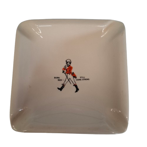 Johnnie Walker Scotch Whisky Vintage Collectable Ashtray – Huntley Ware – (JN)
