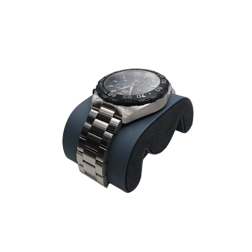 Tag Heuer Watch CAZ1010 Chronograph Silver Steel Band Black Round (NA 1428583) *PICKUP ONLY*